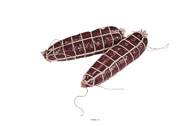 Saucisson de montagne Fumé en lot de 2 Plastique soufflé L 180x50 mm