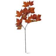 Branche d'erable canadien automnale artificiel H 89 cm D 40 cm