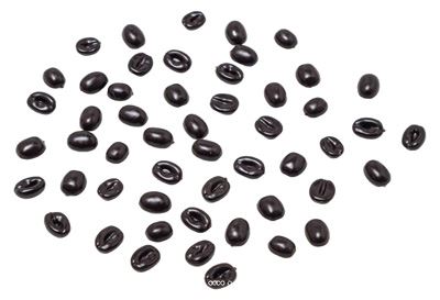 50 Grains de Café Artificiels : Décoration Factice pour un Arôme Visuel Saisissant