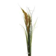 Herbe de la pampa artificielle H 100 cm superbes plumeaux Caramel
