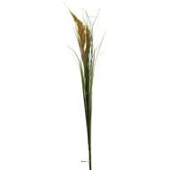 Herbe de la pampa artificielle H 100 cm superbes plumeaux Caramel