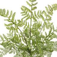 Fougere des forets 33 cm artificielle 10 feuilles plastique en piquet D 25 cm