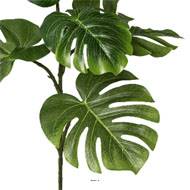 Branche de Philodendron artificiel H 50 cm D 35 cm