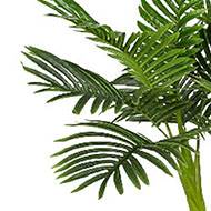 Palmier Kentia artificiel H 70 cm 3 troncs en pot