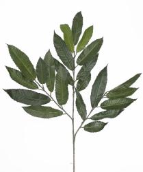 Branche de Chtaigner artificielle 23 feuilles H 70 cm feu retardant