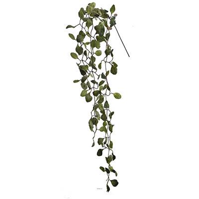 Branche d'eucalyptus artificiel retombant L125 cm vert