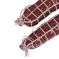 Saucisson artisanal Fumé en lot de 2 en Plastique soufflé L 250x50 mm