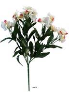 Bouquet d'Orchides artificielles 21 fleurs hauteur 33 cm superbe Crme