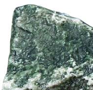 Pierre artificielle verte grosse en Plastique soufflé L 180x130 mm