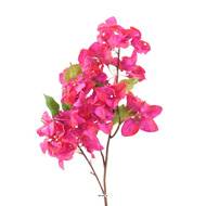 Branche de Bougainvillier artificielle H 68 cm tige armée Rose-Fuschia