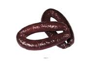 Saucisse seche Fumée artisanale X 2 en Plastique soufflé L 200x110 mm