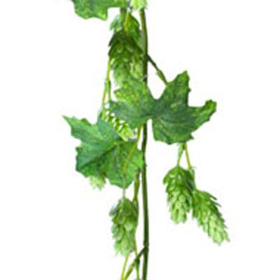 Guirlande de Houblon artificiel Lg 180 cm très dense D 15 cm