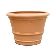 Cuvier moulure en terre cuite H 37 cm D 50 cm Terre cuite