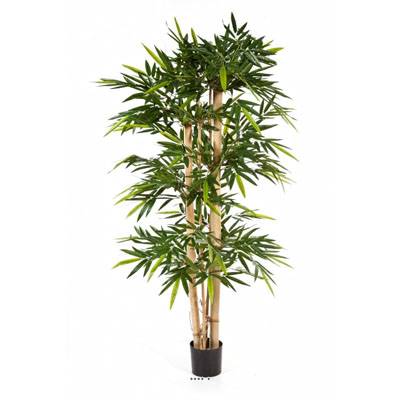 Bambou New grosses cannes H 150 cm 768 feuilles artificiel