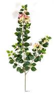 Branche de Bougainvillier artificielle H 83 cm Rose pâle