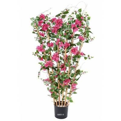 Bougainvillier artificiel palissade H 140 cm L 70 cm extérieur anti-UV