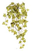 Chute de lierre artificiel L 84cm 88 feuilles vert-rouge