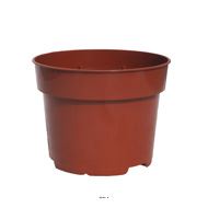 Pot conteneur Plastique Godet de plantation 9 cm Marron