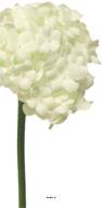 Fleurs de Viorne artificielles en tige, H 30 cm Crème - BEST