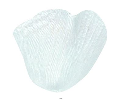 pétales de Rose artificiels x 100 Blanc avec Feuilles en tissu