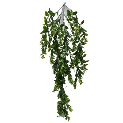 Chute de buis artificiel L 84 cm en plastique vert