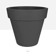 Bac Pure Round D 39cm H 35,7cm Gris anthracite