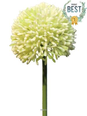 Allium artificiel en tige H 45 cm Crème - BEST