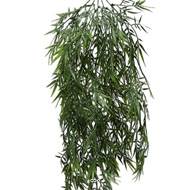 Chute de saule artificiel L 102 cm en plastique vert